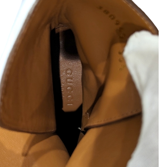 Authentic Gucci Maori Lifford Heeled Boots 35.5 - Picture 13 of 16